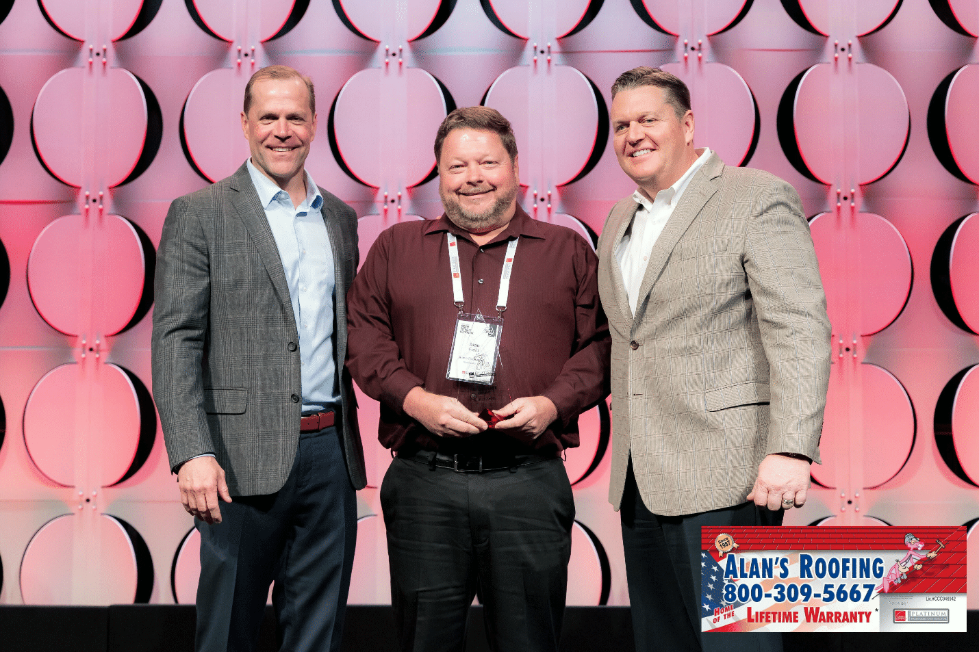 Alan's Roofing: 2019 Top Performer Award Winner from Owens Corning