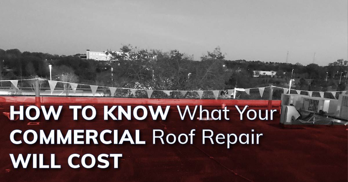 BLOG AlansRoofing how to know what your commercial roof repair will cost 01