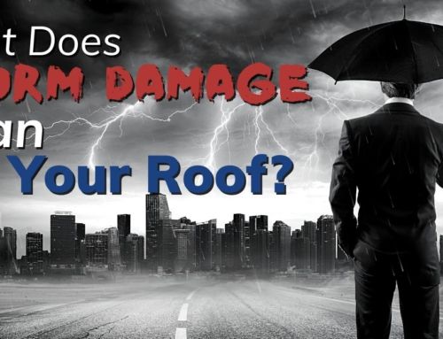 What Does Storm Damage Mean For Your Roof?