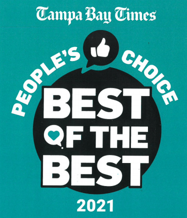 2021 Tampa Bay Times People's Choice Best of the Best Award
