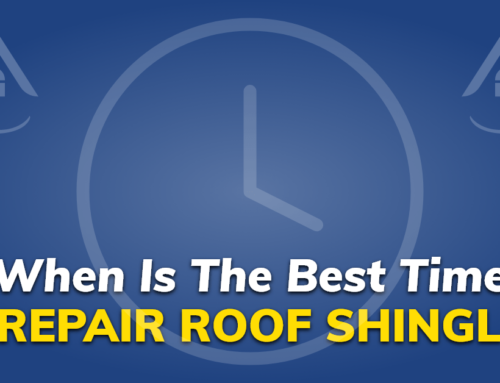 When Is The Best Time To Repair Roof Shingles?