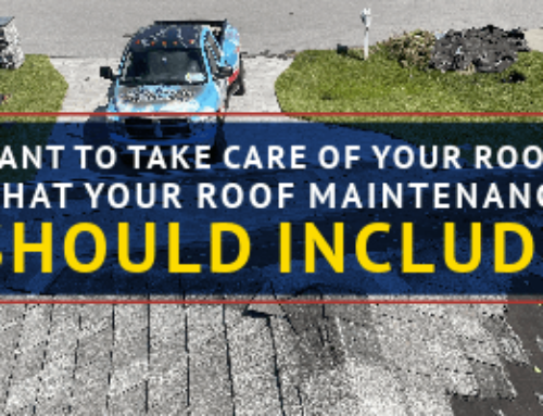 Want to Take Care of Your Roof? What Your Roof Maintenance Should Include