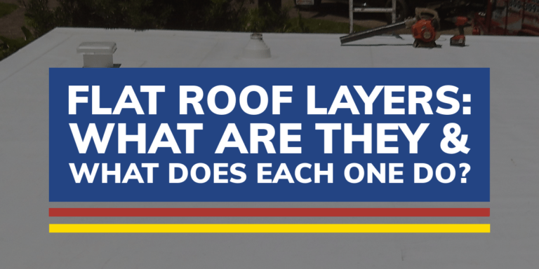 Flat Roof Layers: What Are They & What Does Each One Do?