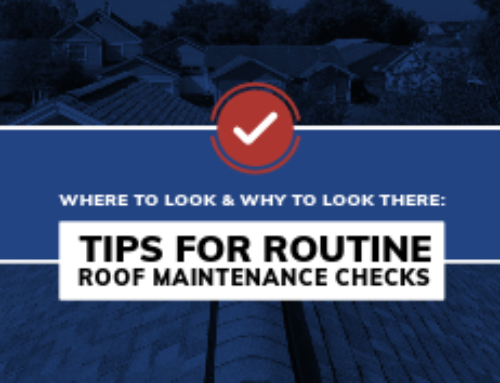 Where To Look & Why To Look There: Tips for Routine Roof Maintenance Checks