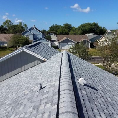 repaired roof